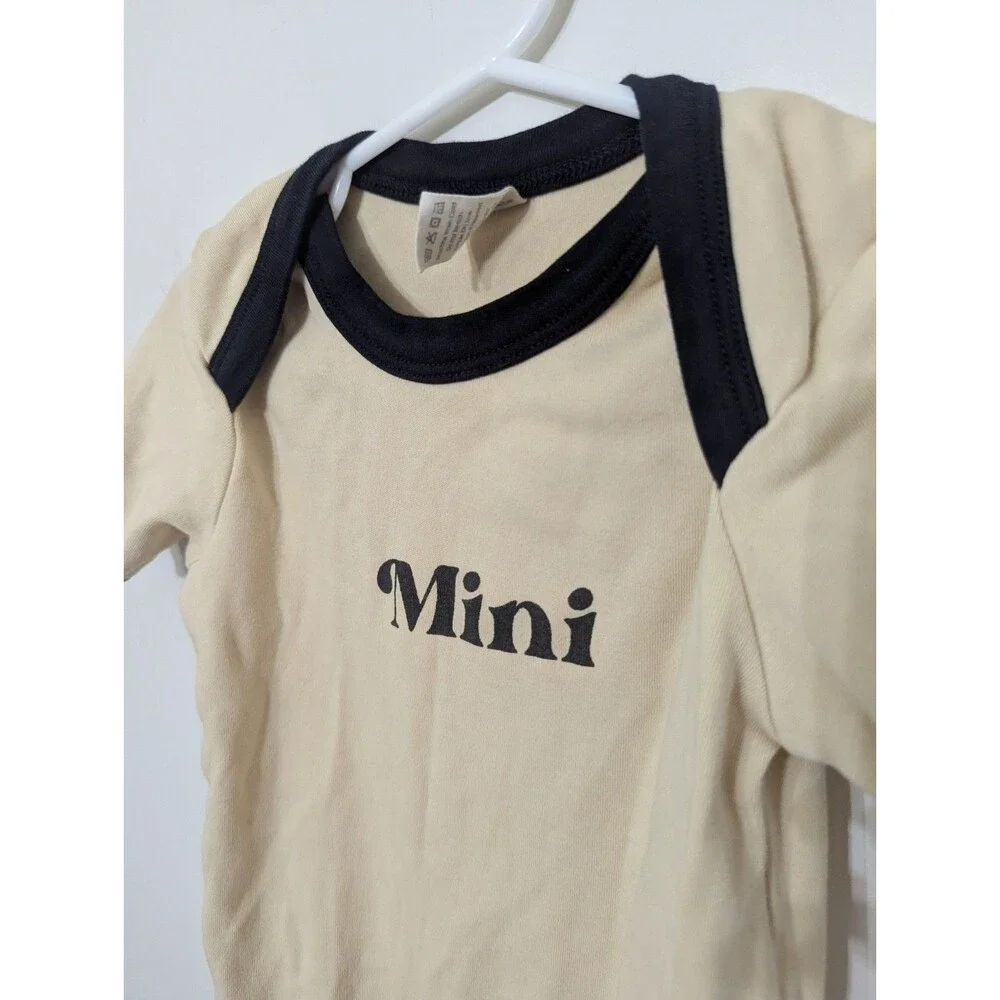 NWOT Kate Quinn Organic Cotton 'Mini' Bodysuit size 18-24 Months